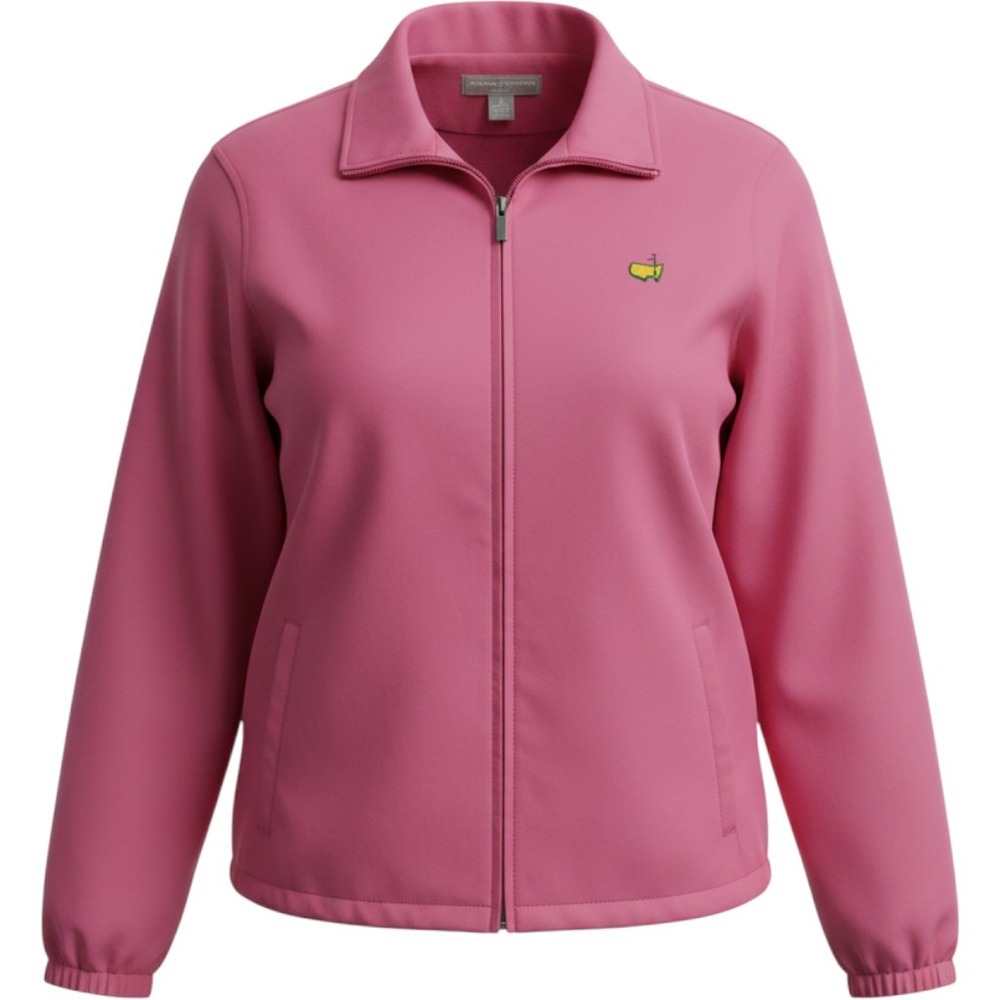 Masters Collection Golf Jacket Womens LgPink/Fusia Zip‎ Mesh Lined Lightweight